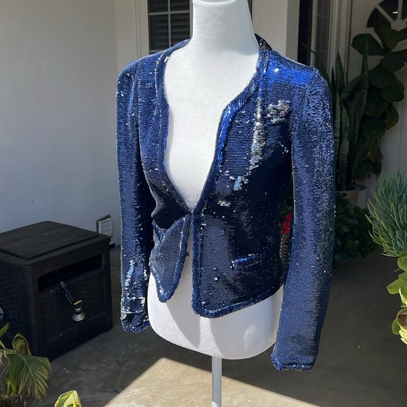 Maje Sequin Jacket - Picture 2 of 10